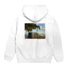 Aloha and co.のSurf board Hoodie:back