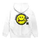 下町worksのRacingTeam ニコニコ Hoodie:back