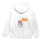 Coo-Rise storeのCUTE-A-RISE プルオーバーパーカー Hoodie:back