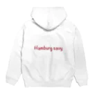 食堂サビーズのHamburg savy Hoodie:back