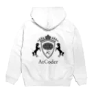 AtCoderのAtCoderロゴグッズ Hoodie:back