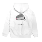 脂身通信Ｚの【魚シリーズ】まんぼう♪2104 Hoodie:back