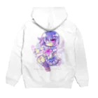 月蝕ざっか店＠SUZURIの<dolls>ユメミル （For Backprint） Hoodie:back