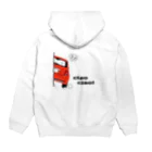 ニキトウホンポのひょっこりちんFR　トロピカーレ Hoodie:back