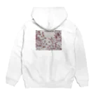 とぅるのsakura Hoodie:back