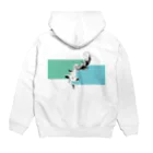 blanco_blancoのshe the SEA Hoodie:back