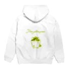 どるちぇ＊うさぎの《ネオンシリーズ》＊I love yellow green*みけ＊ Hoodie:back