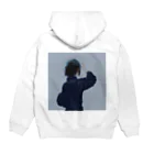 伊織の作品のずっと遠くを見ていたい Hoodie:back