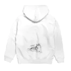 BLENHEIMの柴犬 Hoodie:back