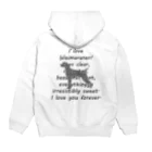 onehappinessのワイマラナー Hoodie:back