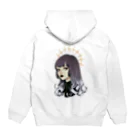 dahlia shop SUZURIのpretty baby (Halo ver) 透過 Hoodie:back