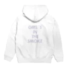 GIRL'S IN THE SMOKEのGIRL'S IN THE SMOKEロゴアイテム Hoodie:back