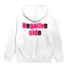 Negative sideのDouse watashi wa Hoodie:back