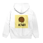 chienotobiraのキウイとkiwi Hoodie:back