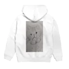 まぁいっかぁのにゃんたろう Hoodie:back