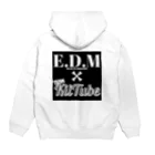 きぃ坊のEDM×kiitubeグッズ Hoodie:back