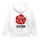 W ALOHAのW ALOHA Hoodie:back