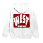 clairのWEST SIDE  Hoodie:back