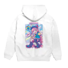 かじふさぬる娘のHappiness hoodie パーカーの裏面