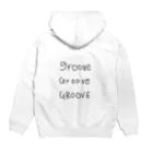 PometoGrooveのGROOVE Hoodie:back