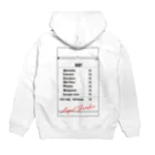 SAKEKASUYANIKASUのALCOHOL Hoodie:back