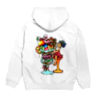 ◆◆◆◆ OCO's SHOP ◆◆◆◆【POP ART】の🌈big pafe Hoodie:back