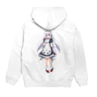 国士 Vtuber準備中の国士【くにづか】パーカー Hoodie:back