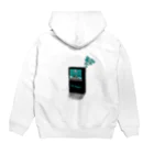 5teal 6onerのmanlbono (背面プリント) Hoodie:back