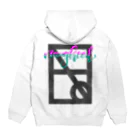 NauGhtEd physical ShopのNauGhtEd Street LOGO Hoodie:back