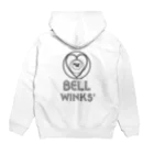 🅑🅔🅛🅛 ​ 🅦🅘🅝🅛🅢'のBell winks Hoodie:back