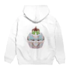 【ホラー専門店】ジルショップの桜チョコミントスイーツ❷ Hoodie:back