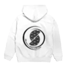 RyuTakatoraのThe moon is reflected in the waves Hoodie:back