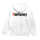 painfactoryのpainfactory Hoodie:back