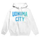 JIMOTOE Wear Local Japanの魚沼市 UONUMA CITY パーカー