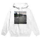 すずめのseaside gray Hoodie