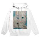 エド・ワード【江戸鉾の愛殿原】。の白猫 Hoodie