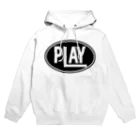 PLAY clothingのELLIPSE LOGO BL ① パーカー