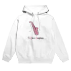 tomoya's design shopのサックス好きのためのアイテム Hoodie