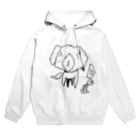 時々※のユル飛び出し犬さん Hoodie