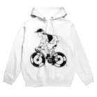 山形屋米店のピストバイクでポタリング Hoodie