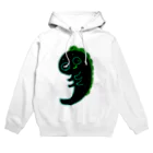 飼育絵日記のネオンなトカゲチャン Hoodie