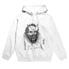 junsen　純仙　じゅんせんのJUNSEN(純仙)唐獅子　平成の夜風を浴びて　単色 Hoodie