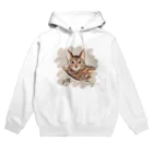 N-huluのベンガル猫のジルちゃん Hoodie