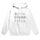 ネコグラシの十人十色お茶の時間 Hoodie