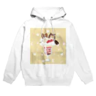 Kotetsu diary(SUZURI店)のシェルティ＆パピヨン×パフェ Hoodie