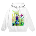 あおニャーマンの猫の少年 Hoodie