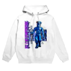 Kon-ART グッズショップのBLUE Emperorシンジver02 Hoodie