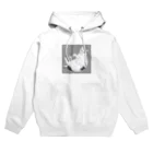 はるさめ商店の白黒ブチ猫 Hoodie