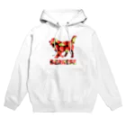 onehappinessのいちご　バーニーズマウンテンドッグ Hoodie