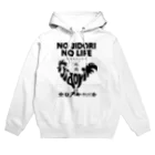 SPM Designの地鶏シリーズ(ブラックプリント) Hoodie